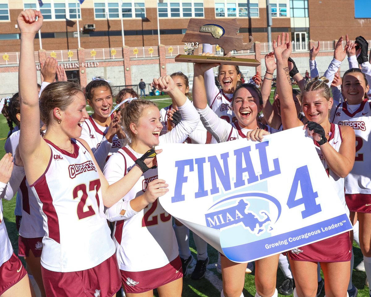 The local FH scene is crazy! Tonight: @Port_Athletics plays D-S in the MIAA D3 Final Four. Then Friday: Former Port great Callie Beauparlant and No. 6 Assumption play in the NCAA D2 Semis, and former @Triton_Vikings great Sammy Kelly and No. 2 Babson play in the NCAA D3 Semis.