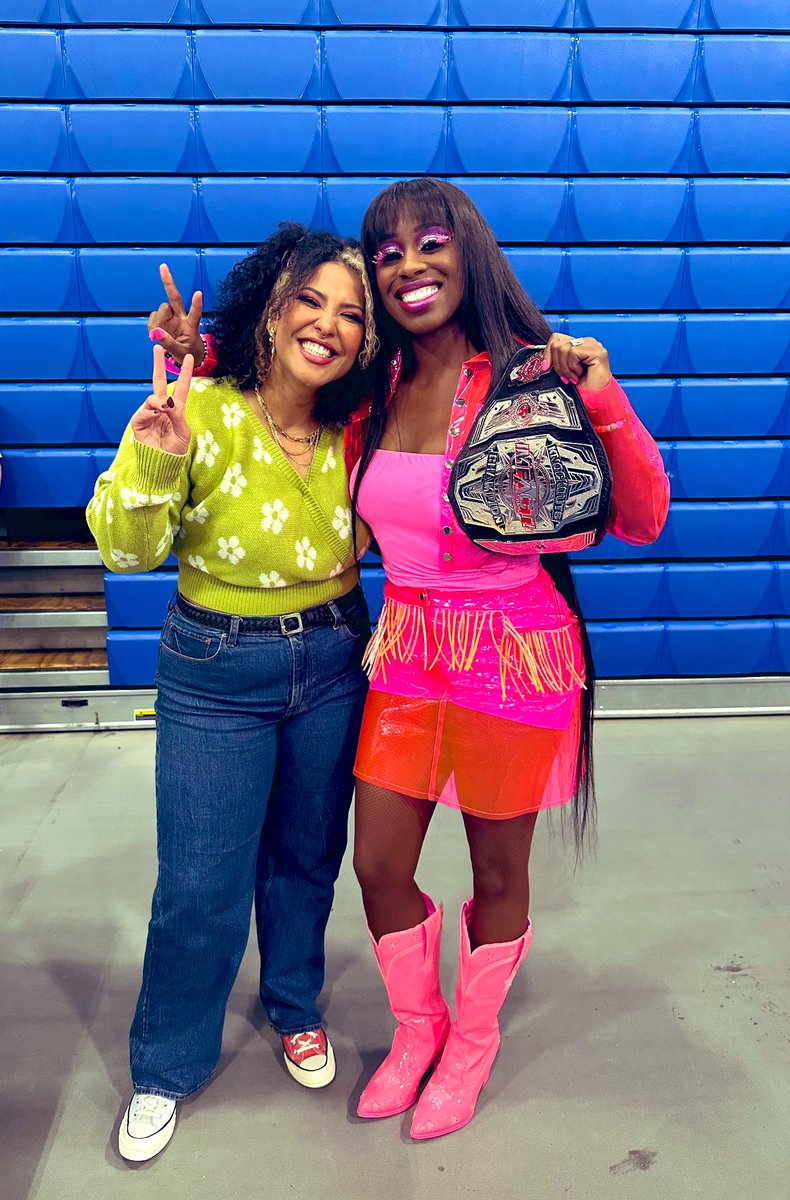 What a BABE! <a href="/willowwrestles/">Willow Nightingale</a> ✌️😁