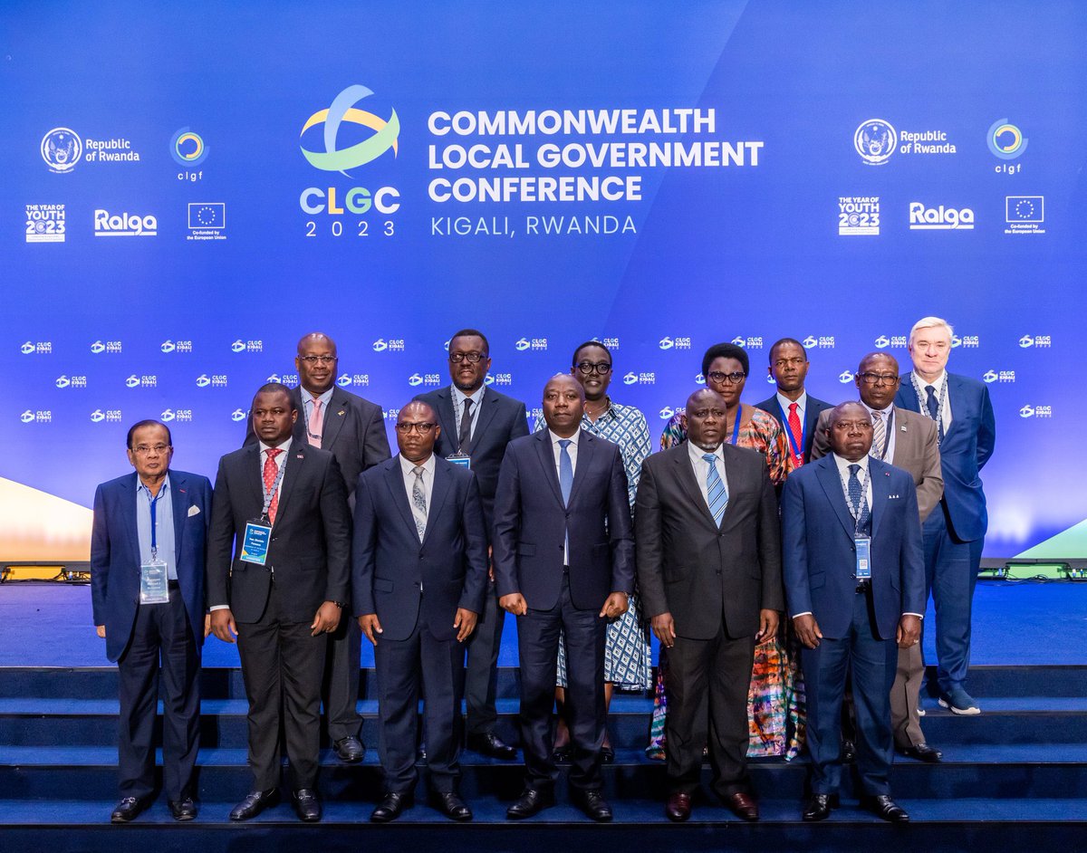 ralgarwanda's tweet image. The Prime Minister of #Rwanda Edouard Ngirente officially opened #CLGC2023 in @CityofKigali. The Chairperson #RALGA observed the role of a strong local government association in building local resilience. We are 20 years old &amp;amp; we celebrate! We thank members &amp;amp; partners for support