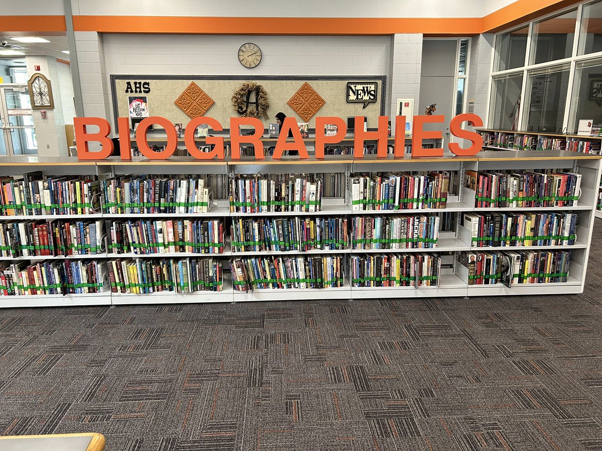 Alvin HS Library tweet media