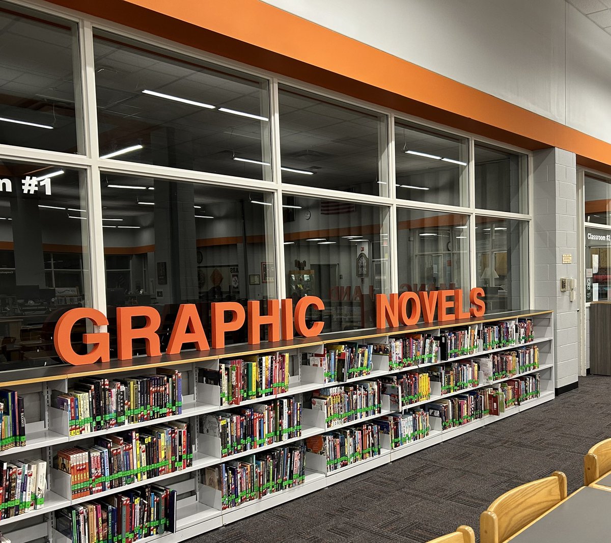 Alvin HS Library tweet media