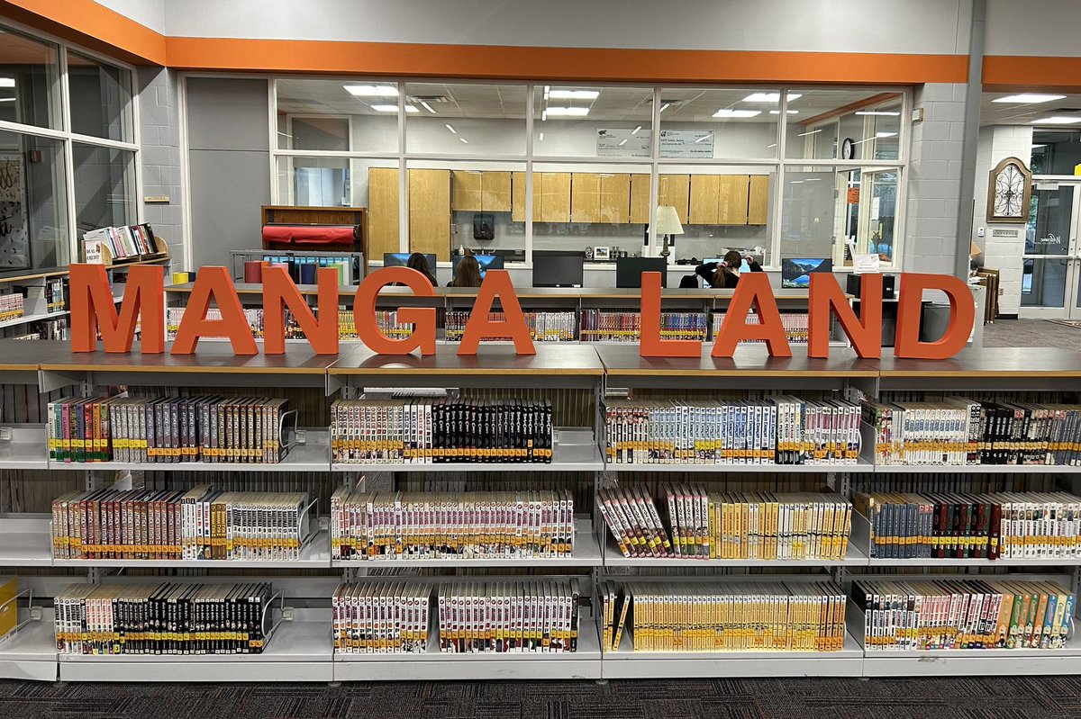 Alvin HS Library tweet media