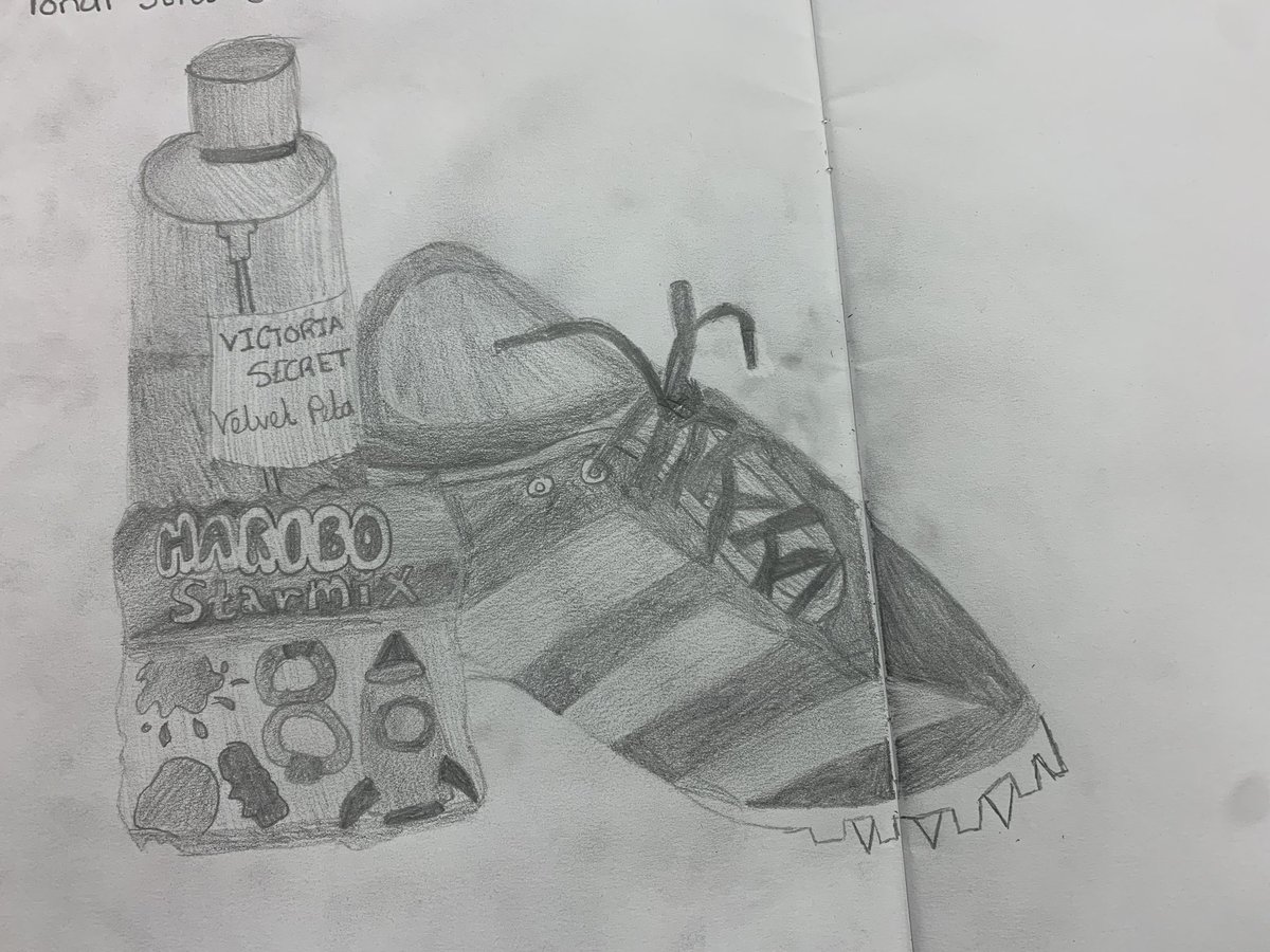 Great still life homework by s2, they were to choose items that represented themselves arrange and create a tonal drawing ✅ <a href="/DennyHighSchool/">Denny High School</a>