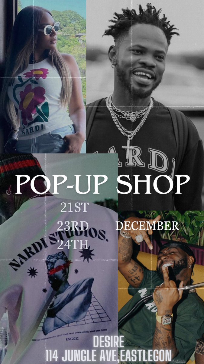 dsreghna's tweet photo. Get ready to turn up the city vibes with NARDIs pop-up at Desire this Christmas! 🛍 https://t.co/DRnrt6vTp7