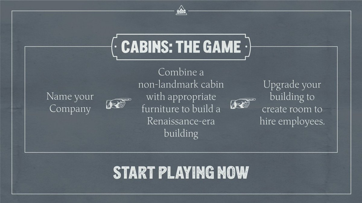 the_ape_society's tweet image. What is Cabins: The Game?

Transform your cabins into upgradable CIP-68 buildings that earn $SOC based on your cabin&apos;s SLVD rating at cabinsthegame.com.

Employ COTAS passport holders and resell your buildings on marketplaces.

🧵 time! (1/3)