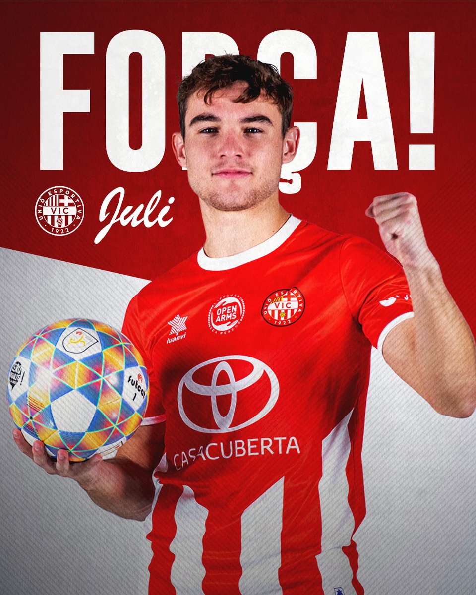 💪 Força, 𝕁𝕦𝕝𝕚! ⚡️

@JuliBerenguer_ 

#SomUEVic 🔴⚪