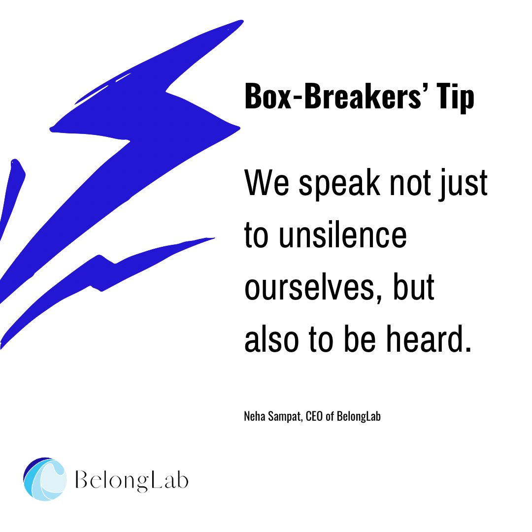 When we speak, we un-erase ourselves. We say, “I exist, and I am worthy of this space.” 

My full post: linkedin.com/posts/nsampat_…