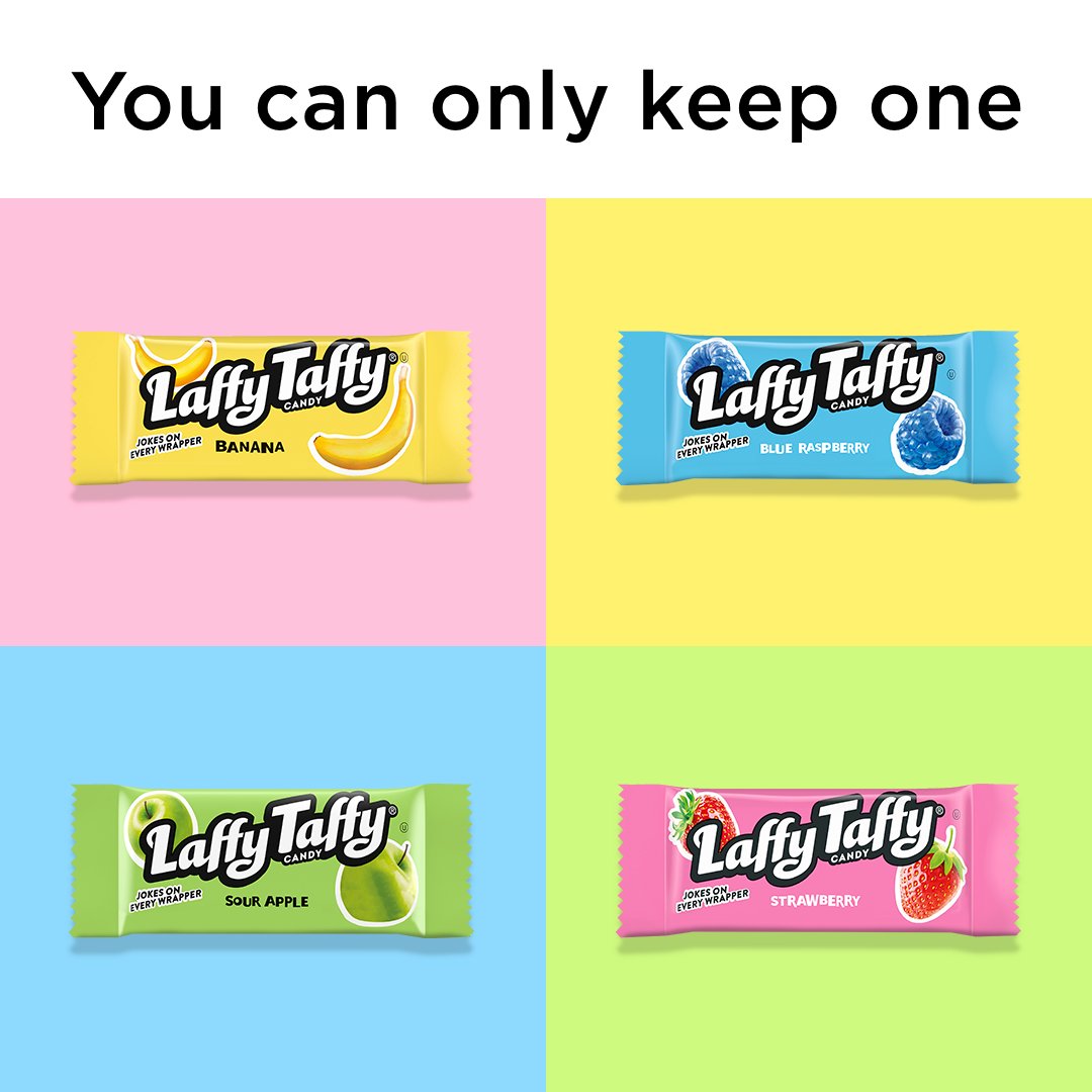 This is berry hard, they’re all so a-peeling 🍓🍌Which would you h-apple-y choose? 🍏😂