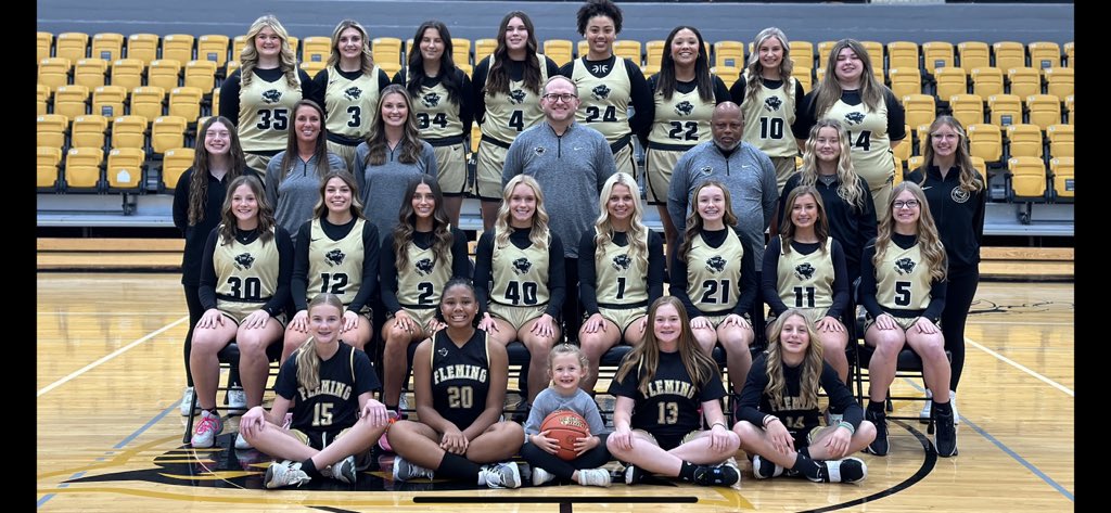 FCLPBasketball's tweet photo. Your 2023-2024 Fleming County Lady Panthers!  #FCLP🏀 https://t.co/W3b9iwmU1m