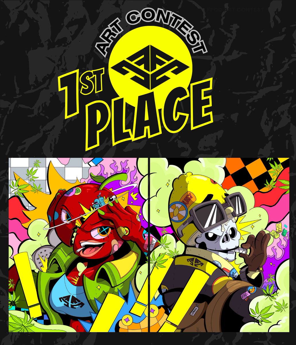 ForeverFreshCC's tweet image. FFCC Art Contest 1st Place Winner
Prize: $1000 USDC
Art by: @le_shackgraphic