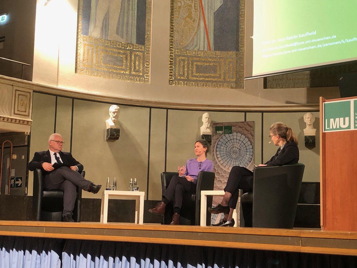 Erste Ringvorlesung der <a href="/LMU_Muenchen/">Universität München</a> unter dem Label #FokusLMU: Fenster zur Wissenschaft (lnkd.in/dPNGC9Th). Thema des Abends war: Sind die Nachhaltigkeitsziele noch zu erreichen? Sehr interessanter Auftakt! Die <a href="/unigesellschaft/">Münchener Universitätsgesellschaft e.V.</a> unterstützt.  23.1.: Thema KI.