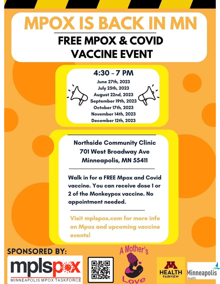 Minneapolis Mpox Taskforce tweet media