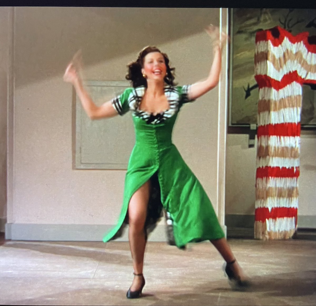 Go girl go! #OnTheTown #TCMParty