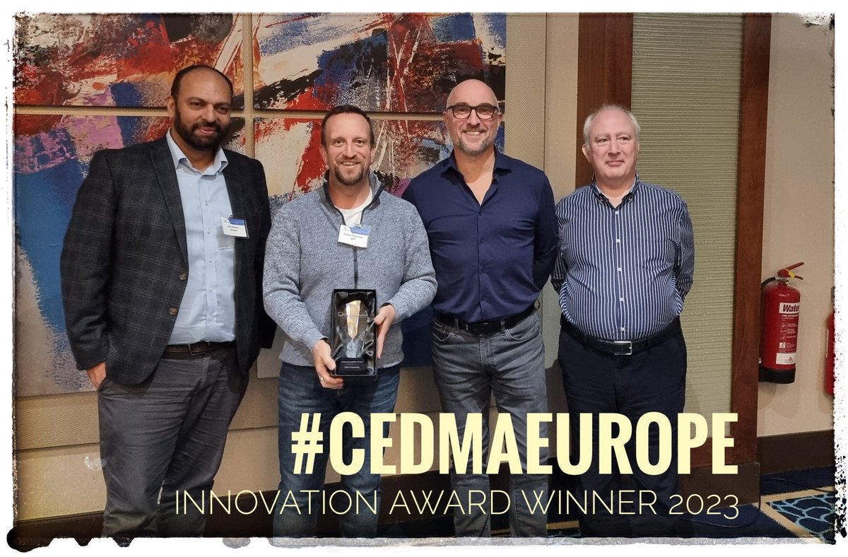 The 2023 winner of the #CEdMAeurope Innovation Award is... 
SAP Training & Adoption. 
Congratulations to the team. We are looking forward to hear more about your submission tomorrow at Day2 of our conference in London.
#EducationServices #Learning #CustomerEducation #CEdMAconf