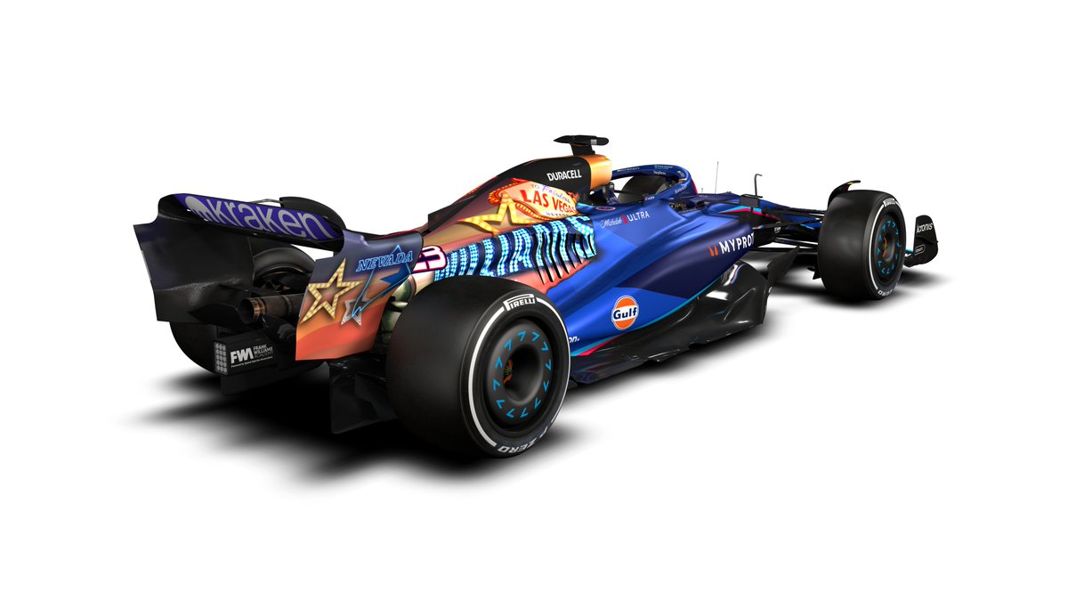Dernier_Secteur's tweet photo. 🚨 OFFICIEL

Williams a présenté une livrée spéciale pour le Grand Prix de Las Vegas 🎰💙

Votre avis ? 🤔

#F1 #LasVegasGP 🇺🇸 https://t.co/eOYrRrRrRL