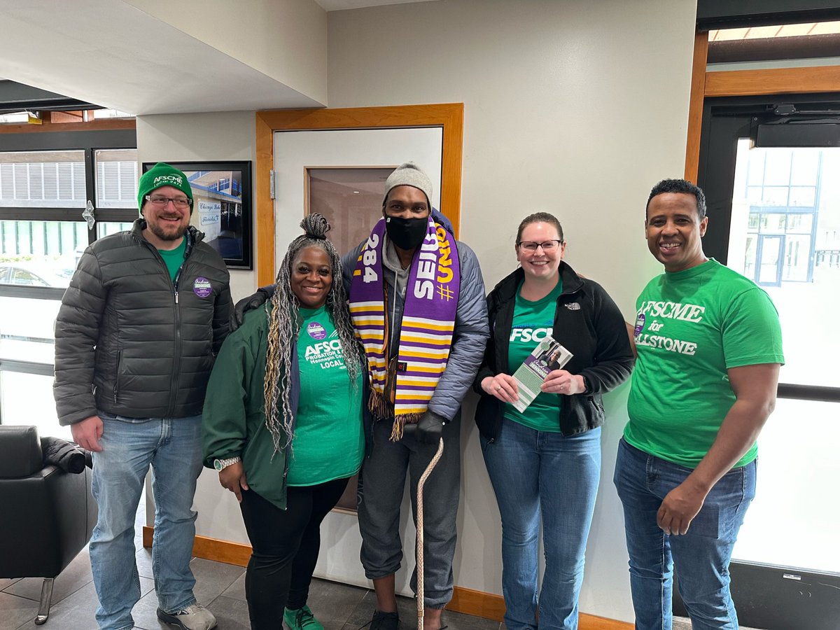 Special shout out to <a href="/AFSCMEMN5/">AFSCME Council 5</a> who showed up daily during the final 2 weeks of the campaign to help power our campaign to victory! #Andrea4Ward8