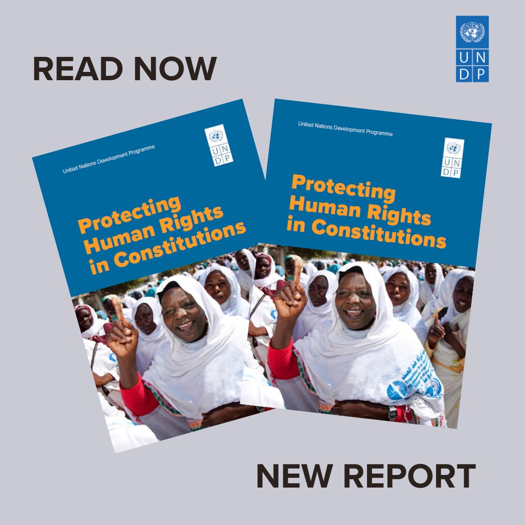 There’s no lasting peace or sustainable development without fundamental rights and freedoms.

Our 🆕 Guidebook provides practical advice for securing #HumanRights in constitutions.

📖 it now: go.undp.org/5EA8 

#RoL4Peace