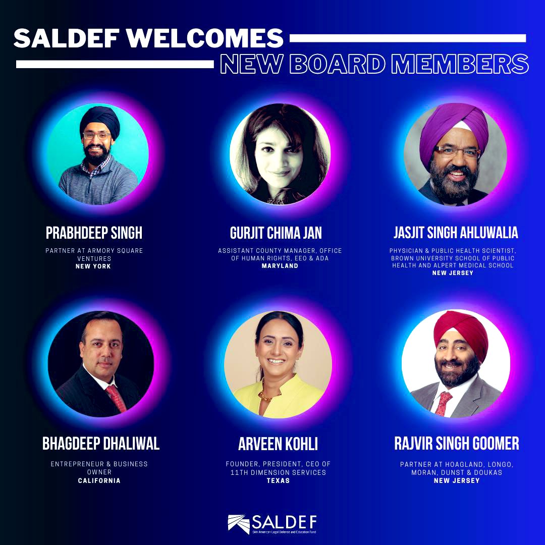Elated to have our CEO, Arveen Kohli on the <a href="/SALDEF/">SALDEF</a> board!
