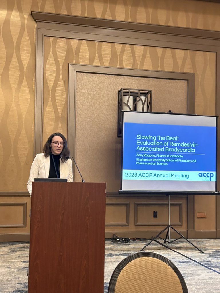 Wes Kufel (@weskufel) on Twitter photo Had such a great time at the #ACCPAM23 ! Very proud of my student mentees <a href="/BingPharmacy/">Binghamton University School of Pharmacy</a> P3 <a href="/jgovel3/">Jacob Govel</a> and P4 Zoey Zagoria for their great platform presentations! <a href="/accpinfdprn/">ACCP INFD PRN</a> <a href="/ACCP/">ACCP</a> Had such a great time at the #ACCPAM23 ! Very proud of my student mentees <a href="/BingPharmacy/">Binghamton University School of Pharmacy</a> P3 <a href="/jgovel3/">Jacob Govel</a> and P4 Zoey Zagoria for their great platform presentations! <a href="/accpinfdprn/">ACCP INFD PRN</a> <a href="/ACCP/">ACCP</a>