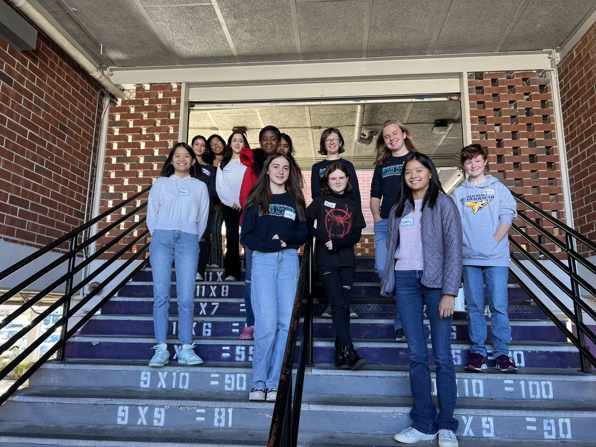 We are so grateful for our community and university partners. <a href="/100Coastal/">100 Black Men of Coastal North Carolina</a> and <a href="/UNCWWatsonEd/">Watson College of Ed</a> Future Teacher Career Academy volunteers work and support our students in so many ways. We are always better with support from our community. #LearnThriveSoar #LearnThriveROAR