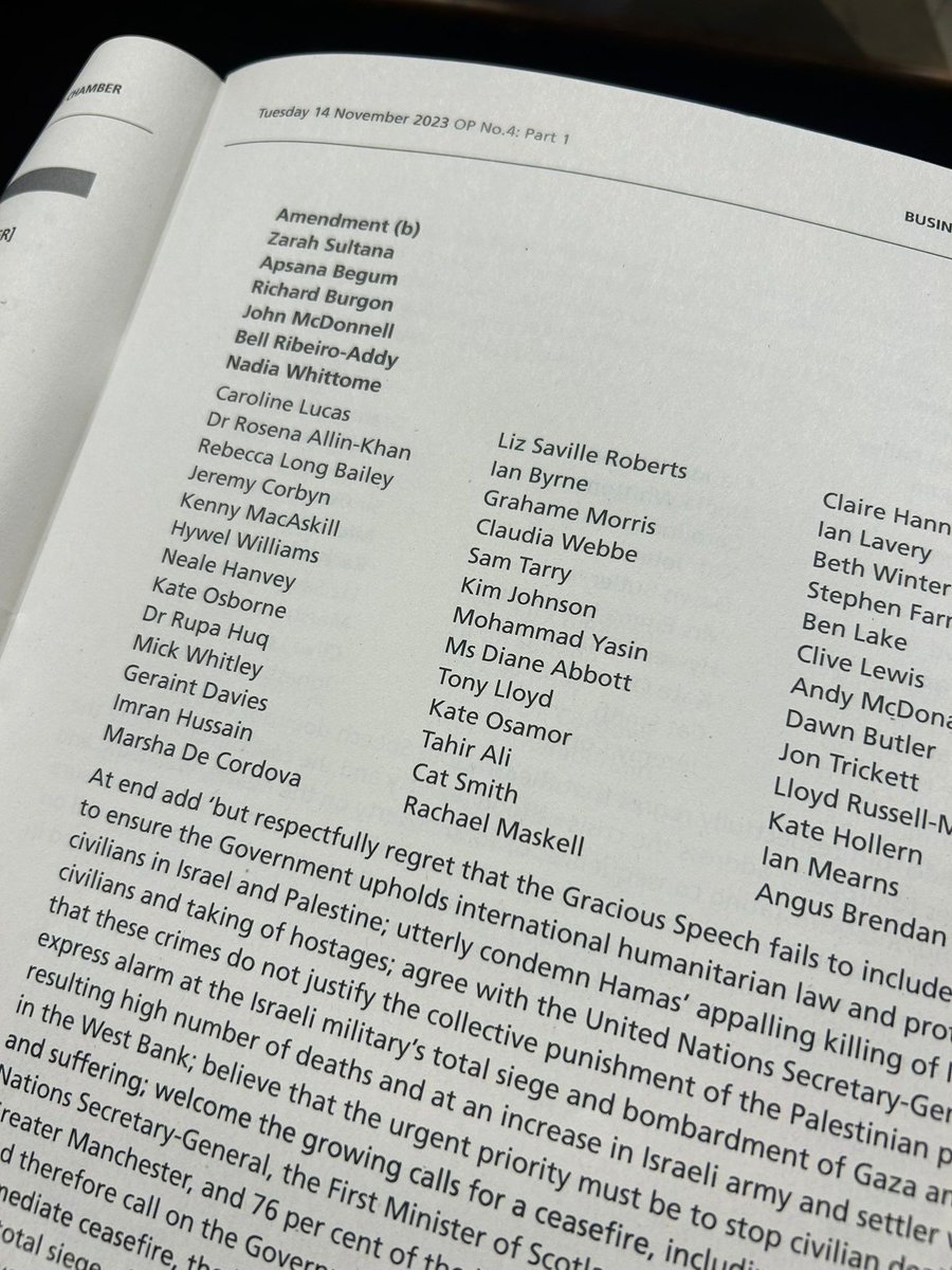 I have been contacted by many Liverpool West Derby constituents urging me to support a ceasefire and highlight the killing of innocent Palestinians.  To confirm, I have signed the King’s Speech Amendment and I will be voting for a ceasefire in Parliament. 

#CeasefireNow