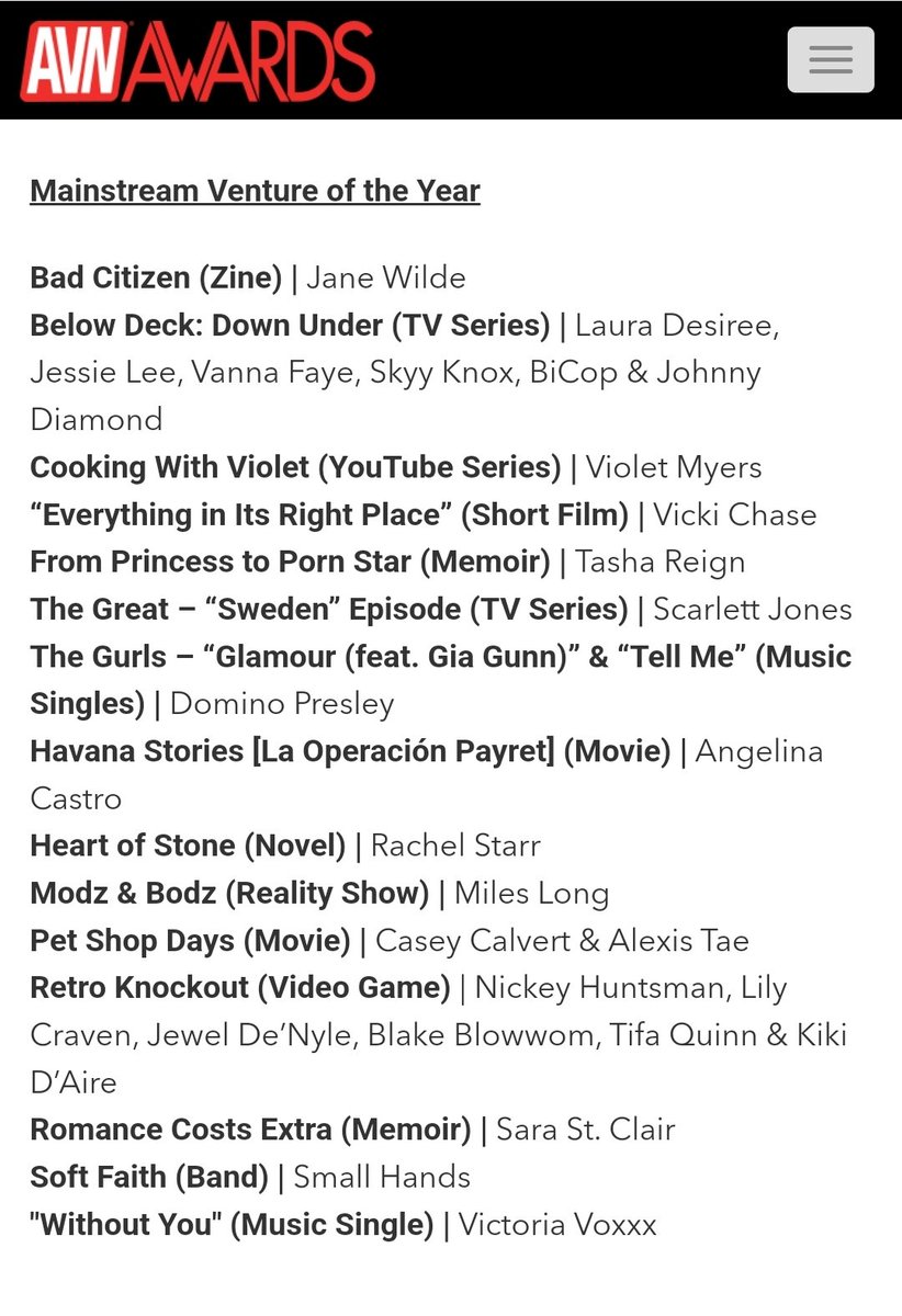 A Huge TY to <a href="/avnawards/">AVN Awards</a> for recognizing <a href="/modzandbodz/">modzandbodz</a> <a href="/mileslong4real/">Miles Long ®</a> <a href="/lfc_fights/">LFCFights</a> for all our hard work on our Car Building Show 🤗🤗🤗