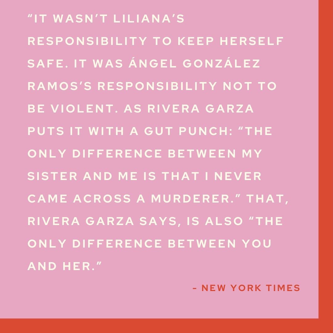 In Cristina Garza’s, Liliana’s Invincible Summer: A Sister’s Search for Justice, she is inspired by feminist movements across the world and enraged by the global epidemic of femicide.  Hear her personal this account Thursday!

Free RSVP at LFLA.org/Garza