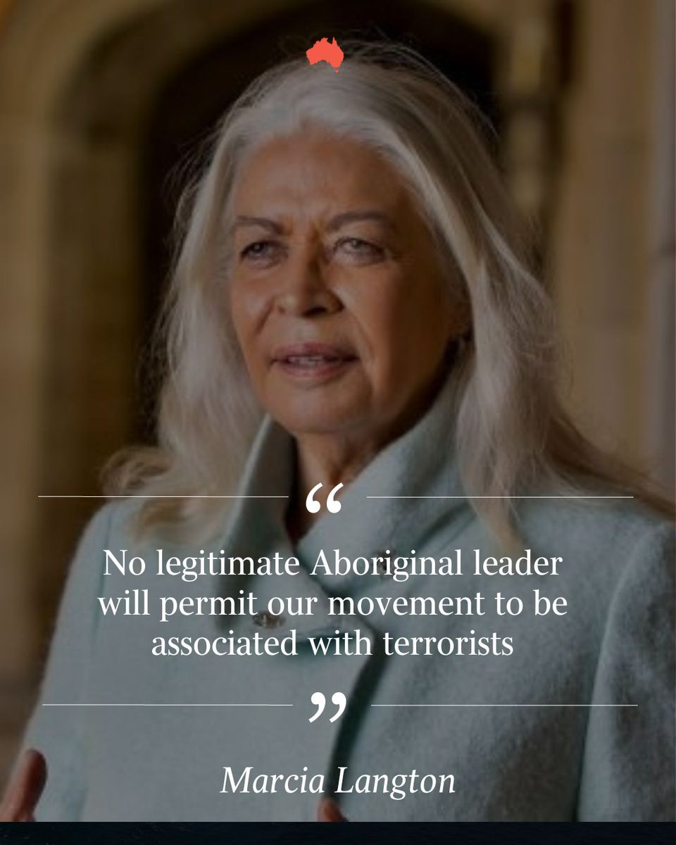 Distinguished Indigenous leader Marcia Langton has condemned the ‘Blak sovereignty’ movement’s proposition that Indigenous Australians feel solidarity with Palestinians as ‘simply untrue’. Have your say: bit.ly/3sI8fbg