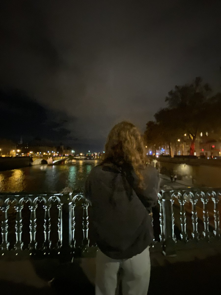late night walk in paris