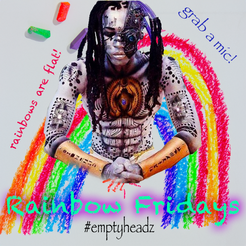 BleuChimay's tweet photo. @ThatGuyM88 @SheepDogLegend @Kaleb5D Come #grabamic on Friday!
But please note we have a new rule: no crayons can be used when we all try again to make rainbows!
#rainbowsarethenewflatearth https://t.co/R8ojvGtfJV
