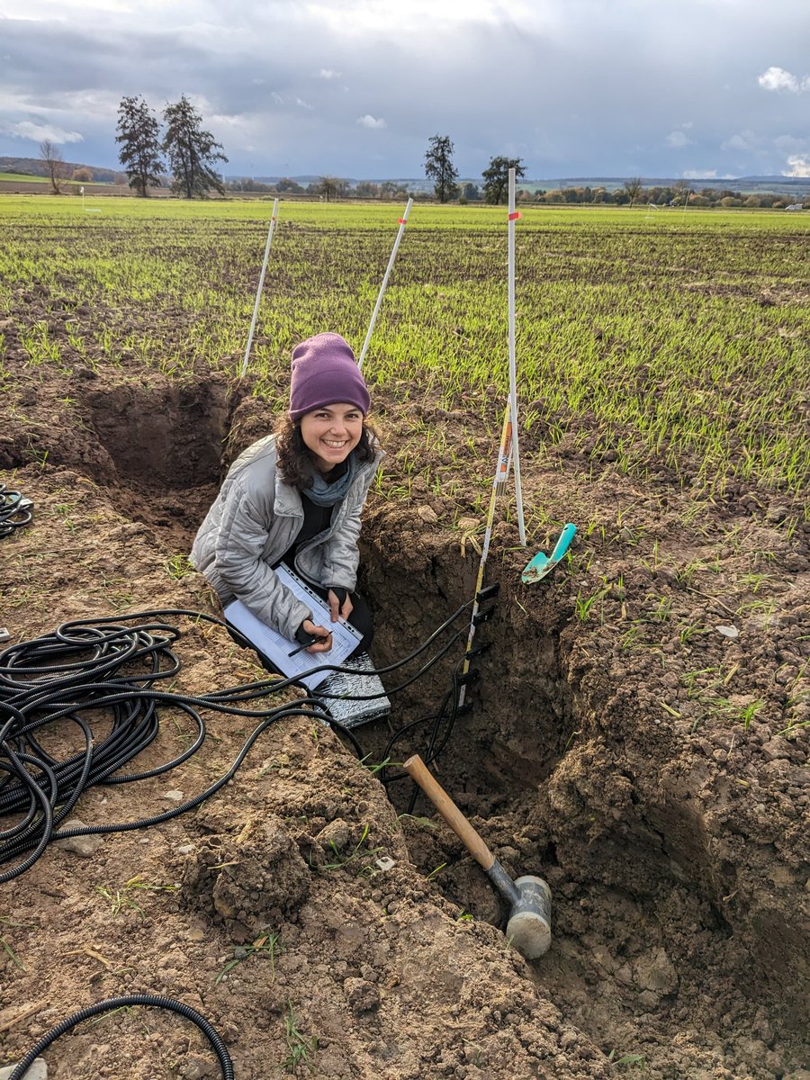 field work is fun in the good weather with great people :)