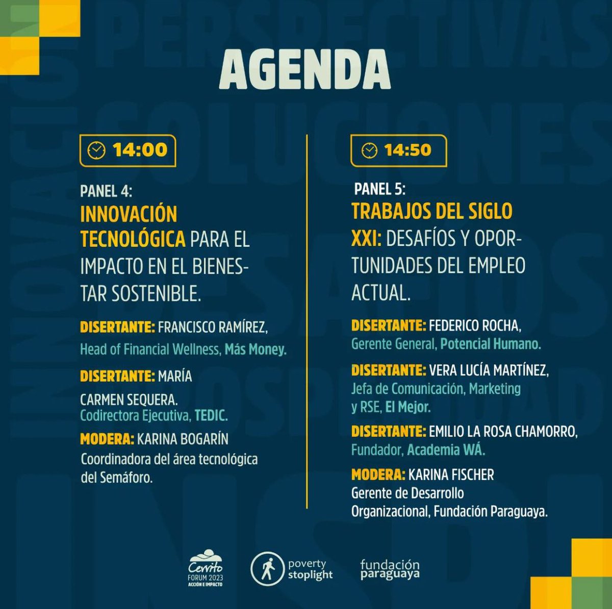 academiawapy's tweet photo. 🚀Emilio La Rosa, Fundador de ¡Wá!, estará compartiendo un espacio para reflexionar sobre los "Desafíos del empleo actual"🔥. Les esperamos! @fundaparaguaya @personalmenter1 https://t.co/phq1sapSdM