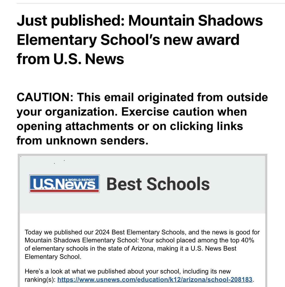 Janet Gilbert, Ph.D. (@mtnshadows19602) on Twitter photo Itās great to receive validation for our hard work! Our students and staff have done a great job at learning and moving forward <a href="/DVUSD/">Deer Valley Unified School District</a> Itās great to receive validation for our hard work! Our students and staff have done a great job at learning and moving forward <a href="/DVUSD/">Deer Valley Unified School District</a>