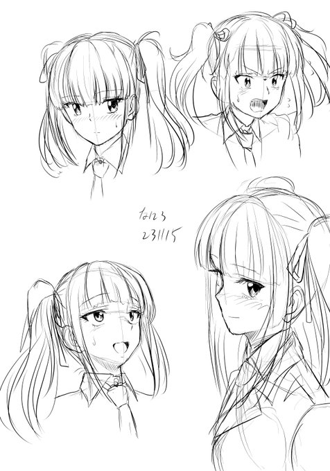 おはようございます!
朝練!
引き続きDL新作キャラの練習。
まだ性格付けがハッキリしていないので模索。 