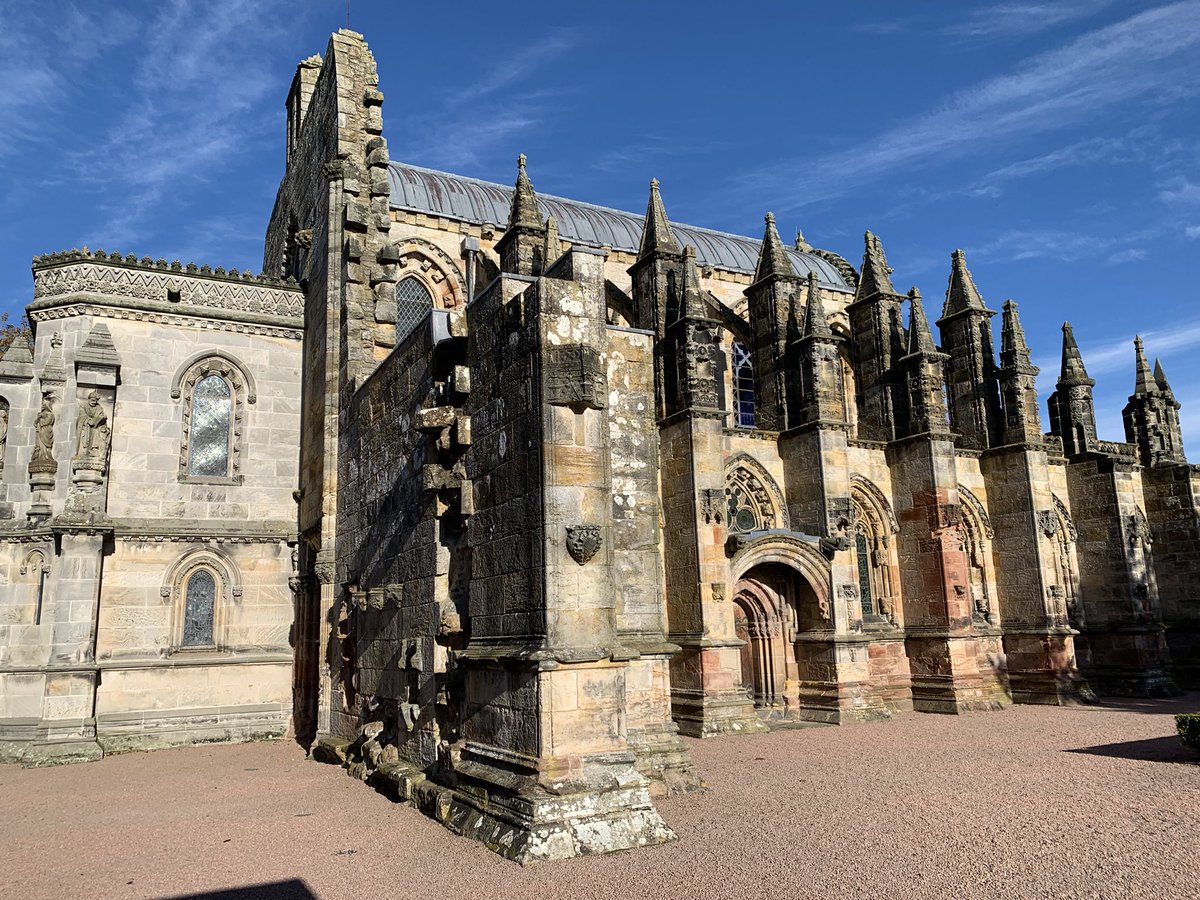 JustOrkney's tweet photo. Visit to Rosslyn Chapel - amazing https://t.co/aQjY6psnHs