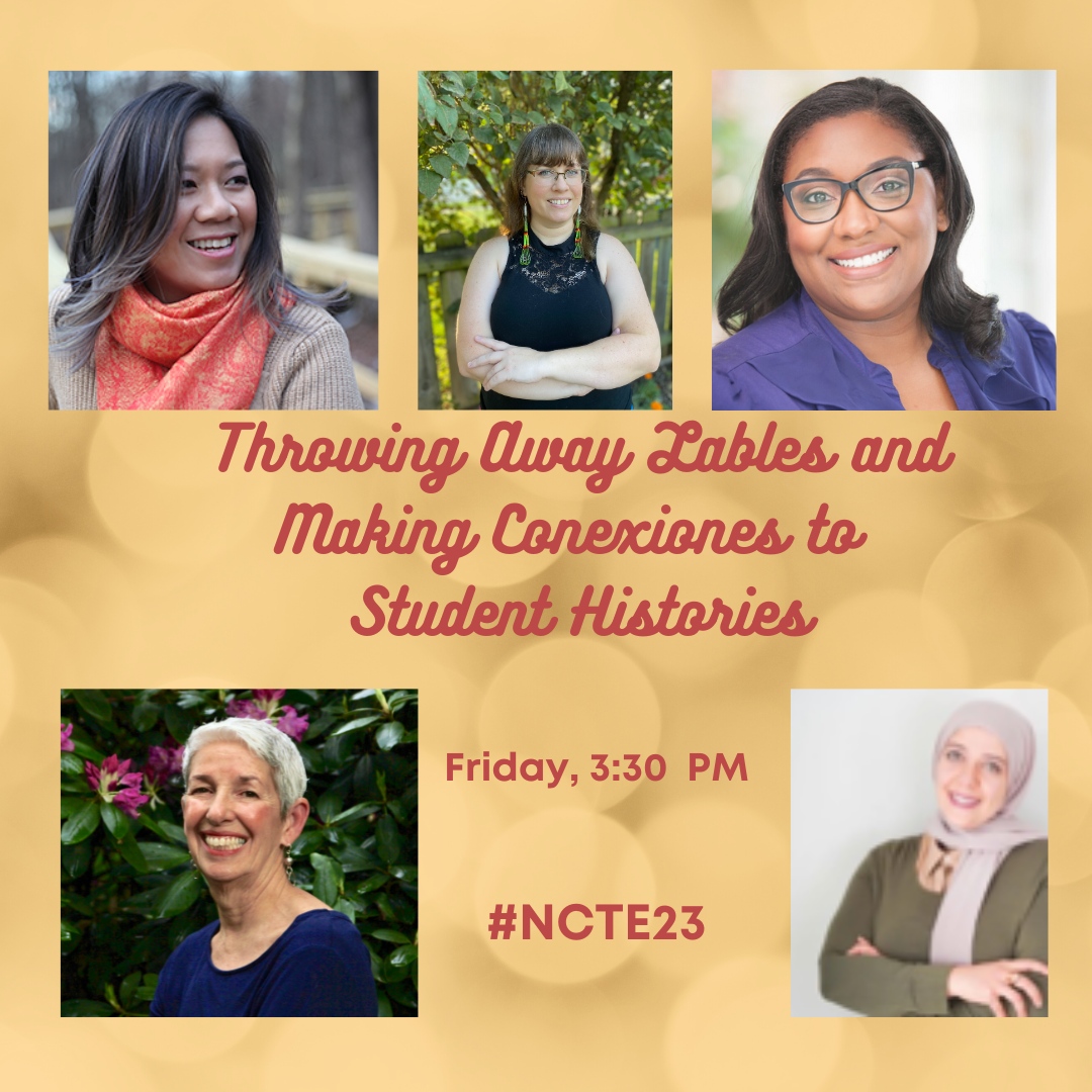 #NCTE23 Join us Friday at Kojo Kamau Junior Ballroom B in Hilton 402 at 3:30 PM. Can't wait to see you. @AndreaWhyWang @chrystaldgiles @ayakhalilauthor @@becoming_the_friz