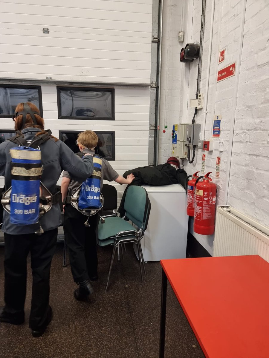 Tonight we learned all about <a href="/fire_scot/">Scottish Fire and Rescue Service</a> UFAS policy as well as practicing some BA drills - even some of our instructors got involved 🫣. We also had our tuck shop open to raise funds for the group.