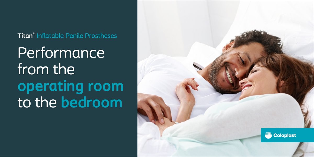 Coloplast_MD's tweet photo. With #Coloplast innovations in girth, rigidity and patient and partner satisfaction, #Titan is the #IPP that delivers the whole package. Learn how you can choose the right implant—one that’s built to perform and designed to satisfy—for more patients  https://t.co/ugMR11M2a2 https://t.co/jEqpMJ8nek