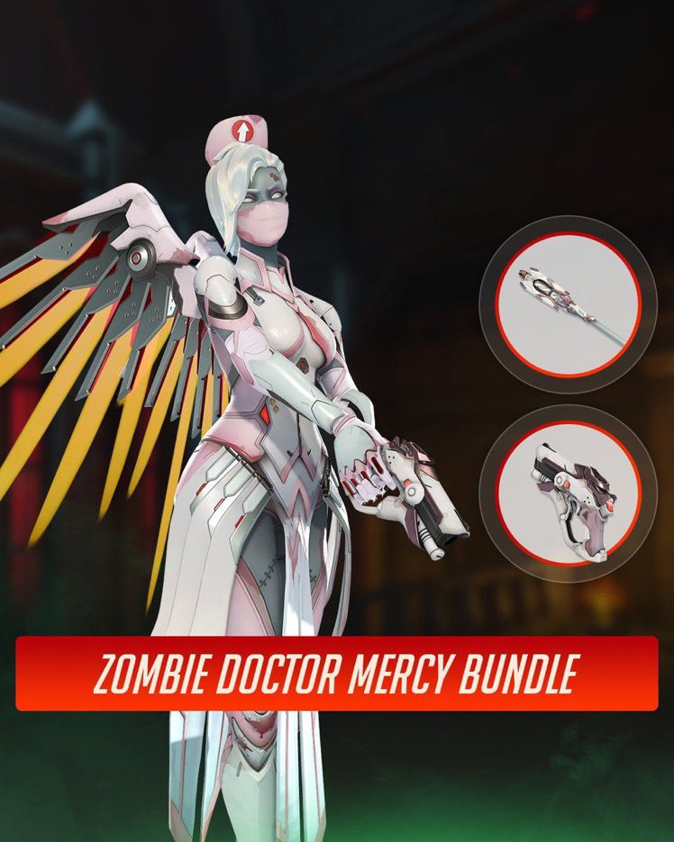 🥶 GIVEAWAY FOR ZOMBIE DOCTOR MERCY BUNDLE IN #OverwatchBalls🥶

JOIN THE #giveaway HERE:

1️⃣ FOLLOW: @jjacob_ow 
2️⃣ LIKE + RETWEET
3️⃣ TAG AN AVOID

WINNER ANNOUNCED NEVER🗣️🔥🗣️🔥

#overwatch #dreamfacereveal