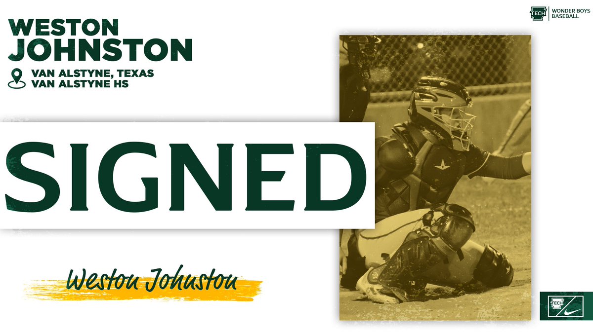 Join us is welcoming the newest Wonder Boys baseball player, Weston Johnston! #FightOn | #NSD23