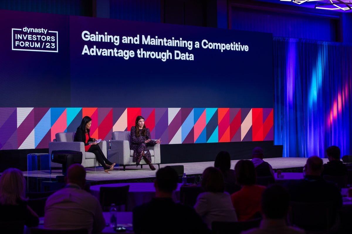 DynastyFP's tweet image. The Forum&apos;s first Keynote Speaker of the afternoon, @julialandauer, Two-Time Champion Racecar Driver, took the stage to share how she harnesses the power of data to gain and maintain a competitive advantage in racing. 

#DynastyForum23
