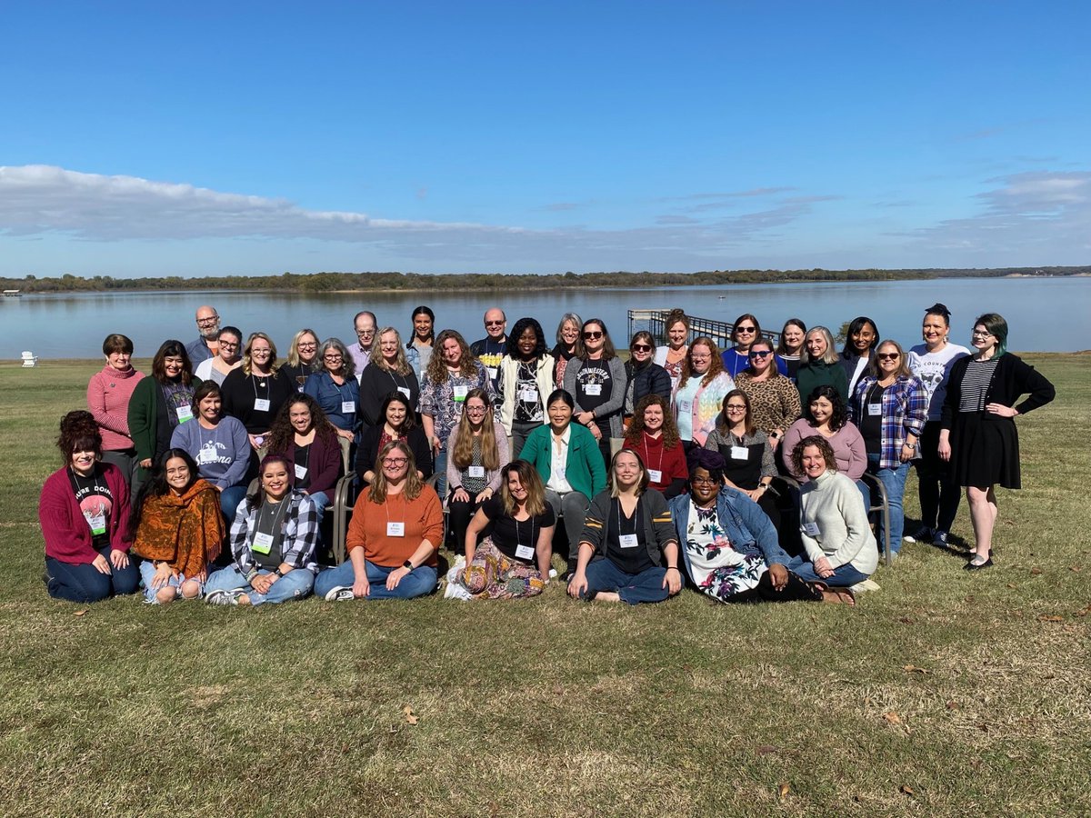 TXLA's tweet image. Leadership, closeness, and memories are all part of the experience at #talltexans23! The 2023 class is connecting, sharing experiences, and having fun as they learn about life and leadership in the library world.  #TXLA #librariestransform