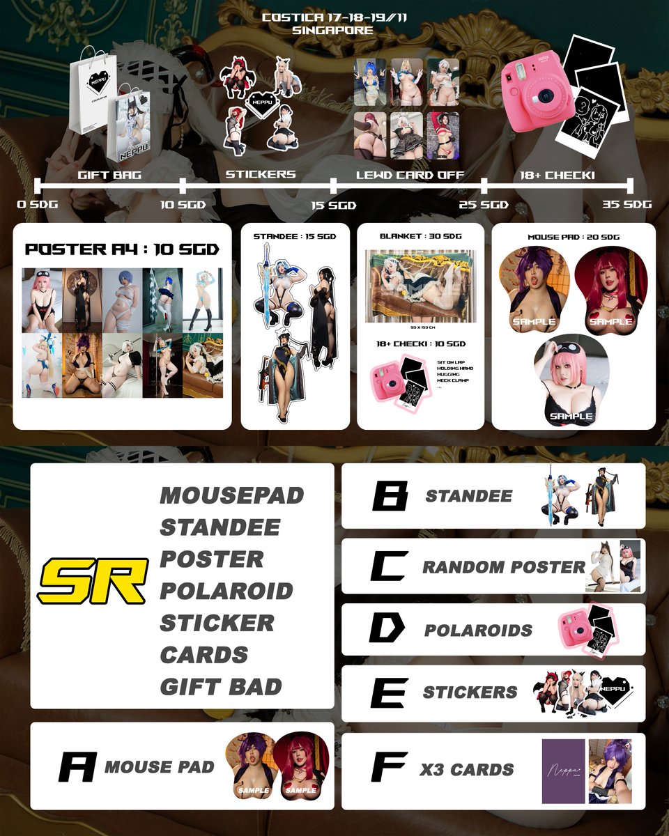 NeppuDaily's tweet photo. We have a date this weekend at @costicaevents 

DAY 1: 
DAY 2: Raikou nurse ft @hitomicosplayer as Shuten
DAY 3: Raiden Shogun maid outfit https://t.co/aDvRj64eyF