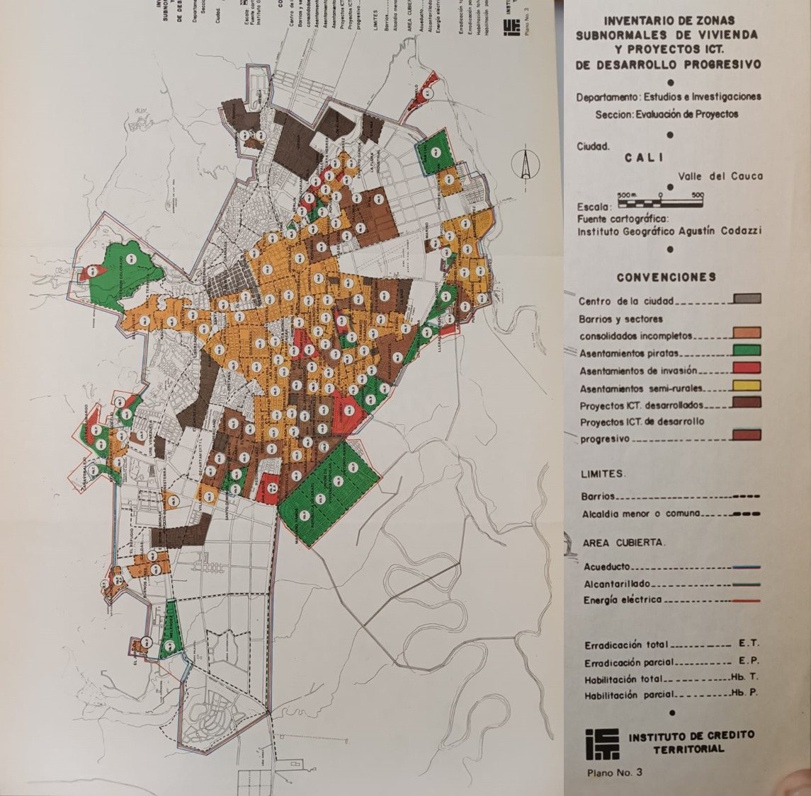 J_Esteban_Ricci's tweet image. 🚈 #SITREN #TCV primera línea fortalecerá columna vertebral cruzando barrios como el Guabal, Villa dl Sur, El Jardín, San Judas, Mariano R, Colón, Santa Elena, Primitivo, Benjamin H, El Obrero, S. Nicolás, Industrial, S. Galindo...

Inventario ICT + zonas subnormales de 1972.