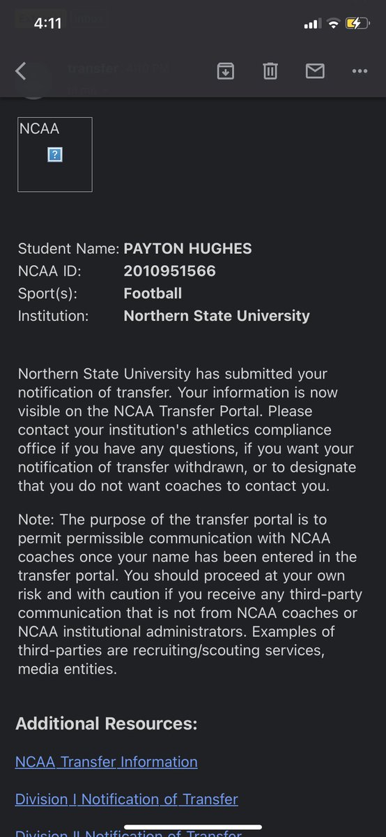 Payton Hughes tweet media