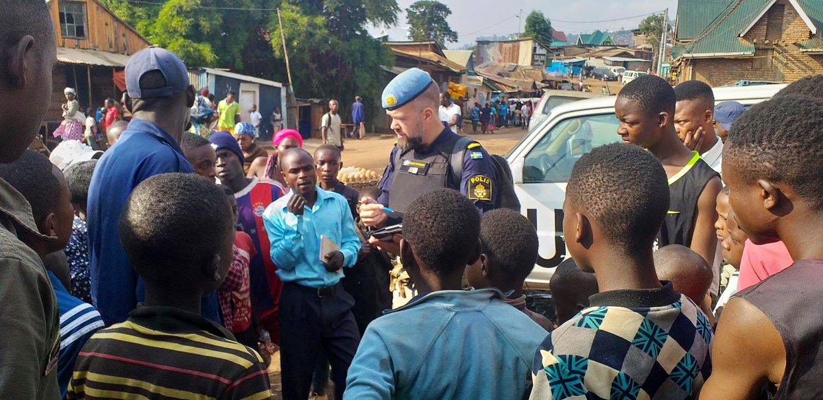 It’s #UNPoliceWeek. Sweden is proud to support the UN police peacekeeping with highly trained police staff. Currently serving UNFICYP, UNITAD, MONUSCO, MINUSCA, UNMISS, UNSOM & UNVMC.   Aprox 30 🇸🇪 police staff are currently serving with UN-police on 3 continents, in 7 countries