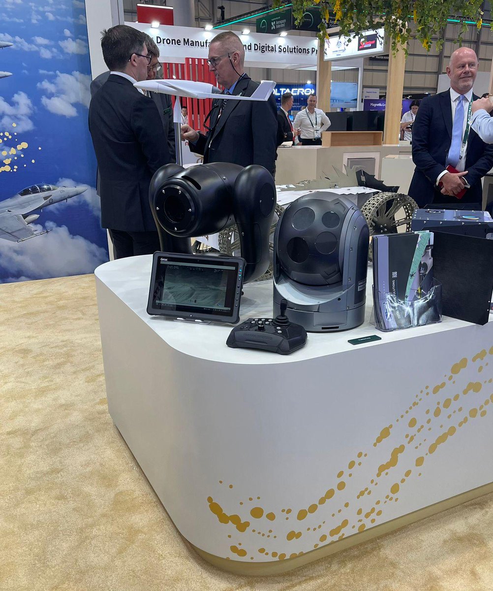 Great first day at the Dubai Airshow! Check out these pics from the Australia Pavilion. Come by Stand 1440 and say hello if you're at the show. 🌐  

#DubaiAirShow #AustraliaPavilion #TrakkaSystems #TotalMissionSolutions #SeeSaveProtect