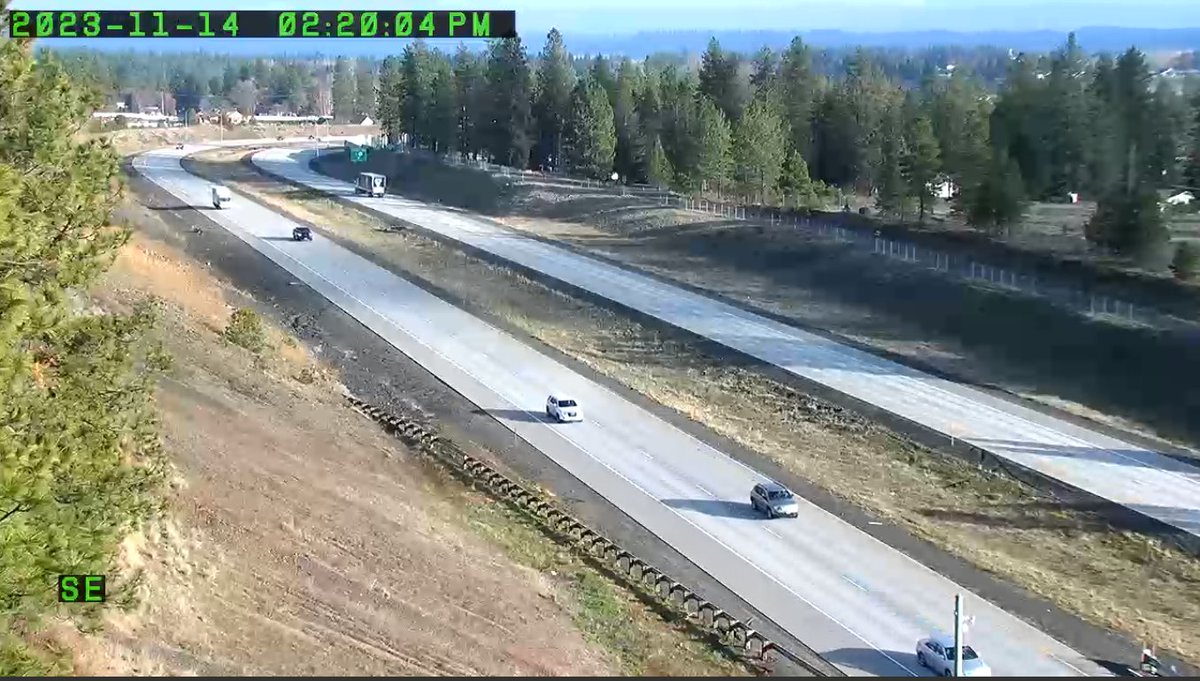 The sun ☀️ is out in *some* places around Spokane. Enjoy it for a couple more hours until its gone again! 😪 #wawx