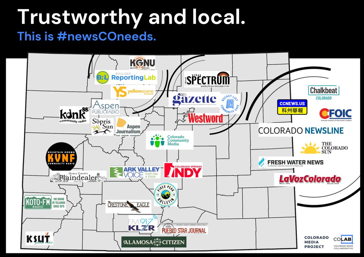 Bucket List Community Cafe is proud to be one of 30 newsrooms in Colorado participating in the #newsCOneeds fundraising drive between 11/28 and 12/31. Please support us and community journalism when we kick off our campaign. Community journalism takes a community. We need you!