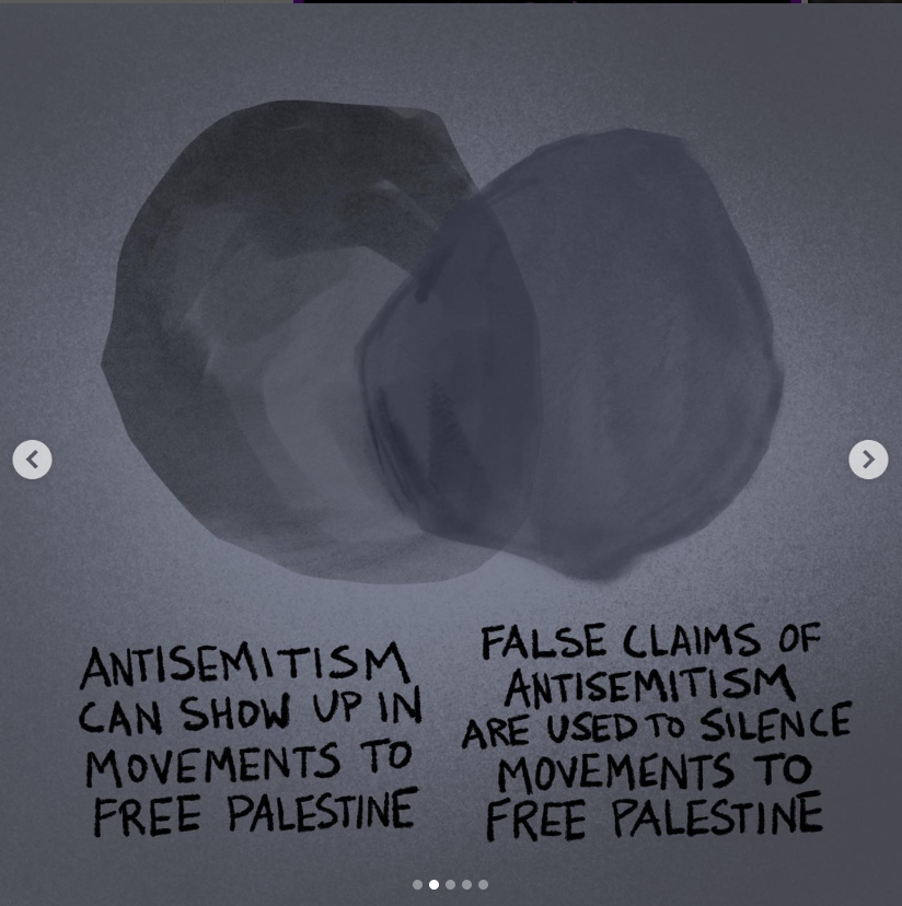 RowenaSalmon's tweet photo. Also can anyone share or point me towards resources about how to identify antisemitic dogwhistles in discourse around Israel and Palestine? I know I read a great piece on this a few years ago but I can't find it. 3 https://t.co/Q6LdNlOPC6